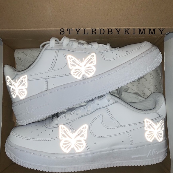 CUSTOM Nike Air Force 1 Low Sneakers Shoes - Picture 5 of 5